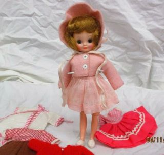 Vintage Betsy Mccall Doll With Clothing - Mccall Corp.  Doll