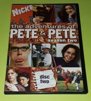 The Adventures Of Pete & Pete Dvd - Season Two Disc 2 Rare Htf 90 