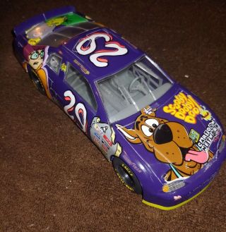 Rare 1996 Edition Nascar 1:24 Scooby Doo Cartoon Network Wacky Racing Die - Cast