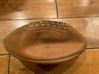 Vintage 85 Hutch Pro Official Leather Football Rare