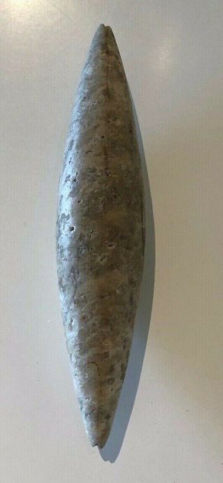 Rare Ancient Chumash Plummet Sinker Shape & Stone