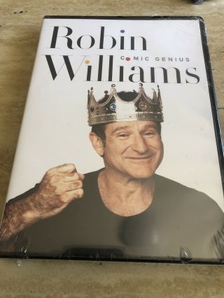 Robin Williams Comic Genius Vol 1 (dvd 6 - Discs) Hbo Special Rare