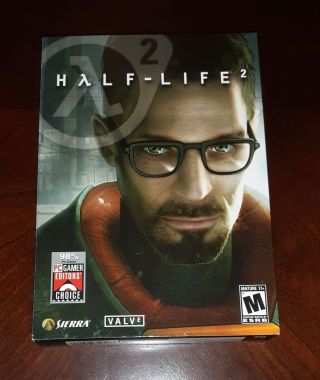 Half - Life 2 Us Big Box Edition Rare Pc 2004 Complete And