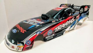 Rare Traxxas Funny Car 1/8 Nhra Courtney Force Body With Wing/mount