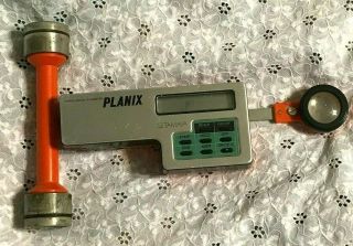 Planix Tamaya Digital Planimeter Heavy Duty But Need Charger Rare