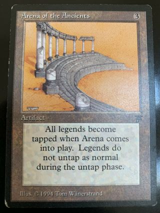 Arena Of The Ancients Artifact Legends Rare Magic The Gathering Mtg (english)