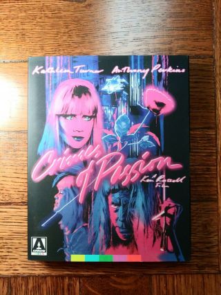 Crimes Of Passion - Arrow Video - Blu - Ray - 2 - Disc Set - Rare