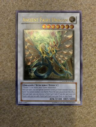 Yugioh Ancient Fairy Dragon Anpr - En040 Ultimate Rare