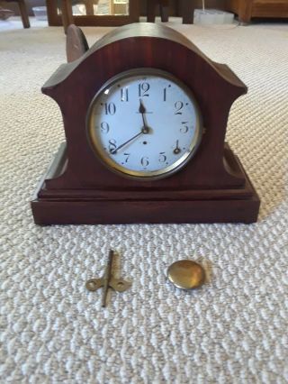 Antique Art Deco Seth Thomas Adamantine Mantle Clock To Restore