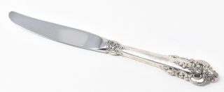 (1) Wallace Grand Baroque Sterling Dinner Knife 8 7/8 Old Stock