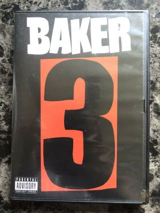 Baker 3 Skateboard Dvd 2005 - Andrew Reynolds Antwuan Dixon Rare Classic