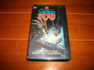 1987 " The Video Dead " Vhs Rare 80 