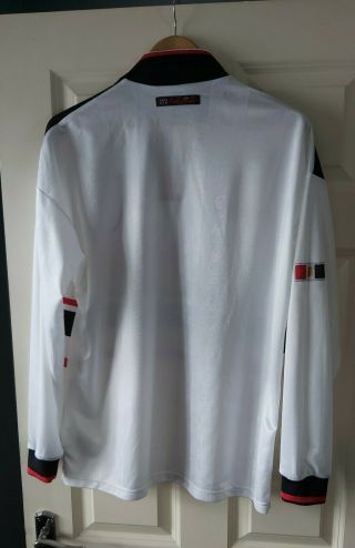 Rare Manchester United Vintage Long Sleeve Away Shirt 1997/1999 Giggs treble 2