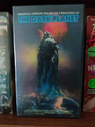 The Dark Planet Rare Vhs Fangor Video Horror/sci - Fi 1989 Richard Corben