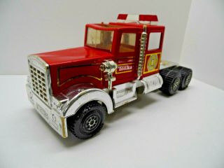 Rare & Vintage Tonka 1 Engine Hook & Ladder Fire Truck,  Cab Only