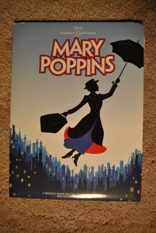 Mary Poppins - Rare Item Only Sent To Tony Voters - Broadway