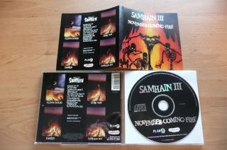 @ Cd Samhain Iii - November - Coming - Fire / Caroline 1989 Org/rare Death Metal Usa