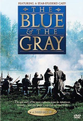 The Blue And The Gray (dvd,  2001,  3 - Disc Set) 381 Minutes Epic Mini - Series Rare