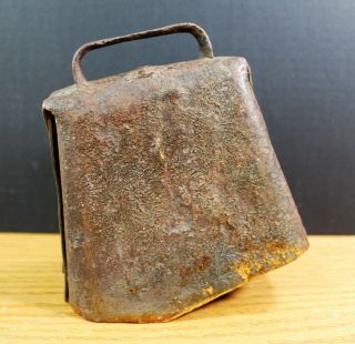Hand Made Antique Cow Bell Goat Bell Primitive Rustic Farm House Decor