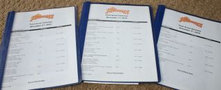 The Muppets Rare Movie Script Storyboards Story Boards Blueprints Tech Scout