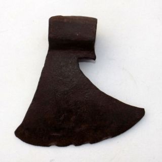 Vintage Old Iron Axe Head Old Hand Carved Iron Hatches