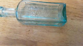 Rare Size Pontiled Ayers Cherry Pectoral Lowell Mass Antique Medicine Bottle 2