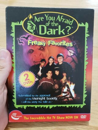 Are You Afraid Of The Dark Freaky Favorites 2 Dvd Set Rare Oop Very Good