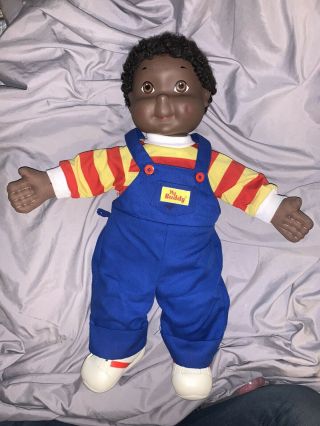 Vintage My Buddy Doll,  African American,  1986 Painted Eyes