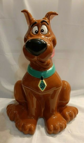 Vintage Warner Bros 1997 Hanna Barbera Scooby Doo Cookie Jar - & Rare