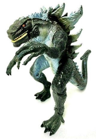 Godzilla 1998 Zilla Trendmasters 8 " Rare Vtg Figure Action Moving Jaw