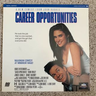 Career Opportunities Laserdisc - Jennifer Connelly - Very Rare