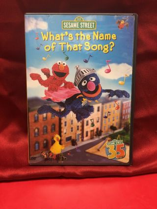 Sesame Street - Whats The Name Of That Song (dvd,  2004) Vgc Rare Oop L@@k