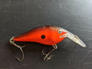 Rare Htf Rapala Dives - To Dt - Thug Discontinued Red Crawdad (rcw) Lure