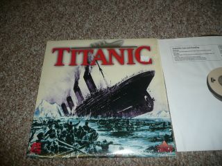 Titanic A&e Home Video 1994 Documentary On Laserdisc 2 Discs Rare