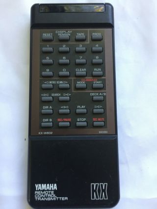 Rare Yamaha Kx Remote Control Transmitter Vh01950 For Kx - W602 Cassette Deck