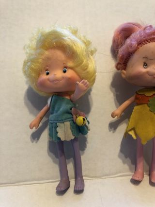 x3 Vintage 1982 AMERICAN GREETINGS HERSELF The ELF DOLLS - Clothed 2