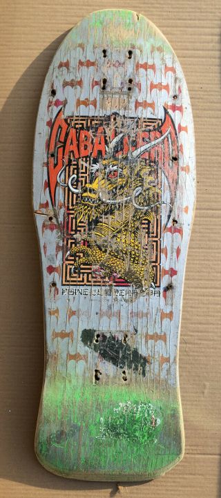 Steve Caballero Powell Peralta Skateboard Deck 1986?