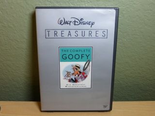 Walt Disney Treasures: The Complete Goofy (dvd,  2002,  2 - Disc Set) Rare Oop