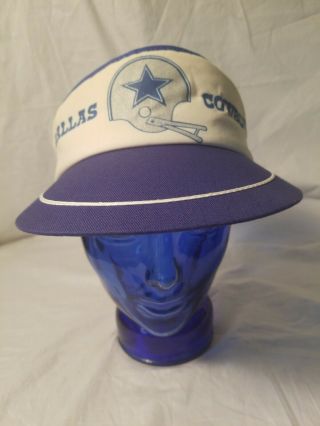 Rare Vintage 80s Dallas Cowboys Visor