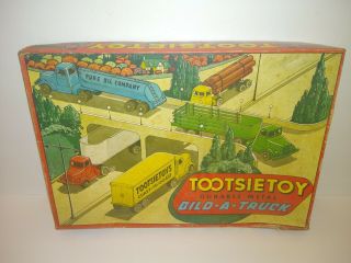 Rare Vintage 1956 Tootsie Toy Bild - A - Truck 7600 Box Only
