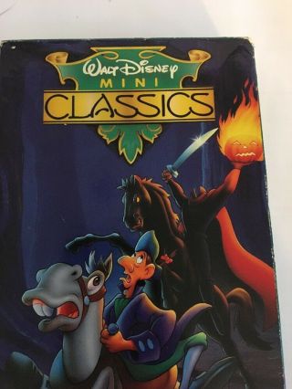 The Legend of Sleepy Hollow Disney Mini Classics) [VHS] RARE VINTAGE - SHIPS N 24H 2