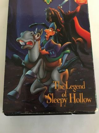 The Legend of Sleepy Hollow Disney Mini Classics) [VHS] RARE VINTAGE - SHIPS N 24H 3