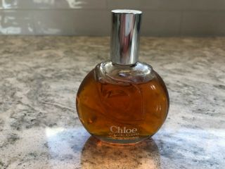 Rare Vintage Karl Lagerfeld Chloe Eau De Toilette Splash 2 Oz Parfums