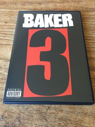 Baker 3 Skateboard Dvd 2005 - Andrew Reynolds Antwuan Dixon Rare Classic