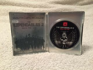 The Expendables 2 Limited special edition (Blu - ray Disc,  2015,  Steelbook) Very rare 2