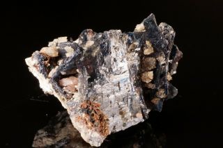 Rare Vivianite Leucophosphite Hureaulite Etc Crystal Tip Top Mine,  South Dakota