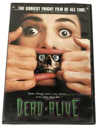 Dead Alive (dvd,  1998,  Unrated Version) Horror Gore Rare