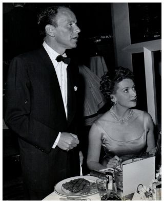 Frank Sinatra Deborah Kerr Rare Candid 1950 