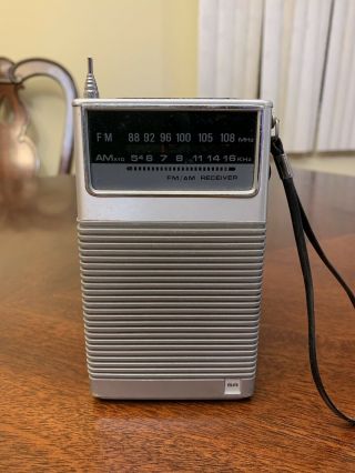 Rare Vintage Sears,  Roebuck And Co.  Portable Radio Am/fm