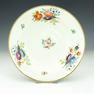 Antique Crown Derby China - Hand Painted Flower Decorated Bowl - Lovely
